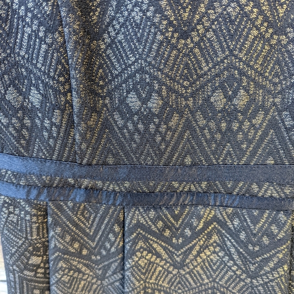 Parker Milana Metallic Brocade Dress - Picture 4 of 9